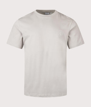 Daily Paper Orbit Emb T-shirt in Wet Weather, 100% Cotton at EQVVS. Front Shot. 