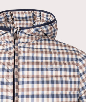 Active100Gr Hooded Jacket Check Aquascutum EQVVS