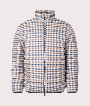 Active100Gr Mock Neck Jacket Check Aquascutum EQVVS