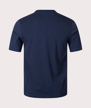 Active Big Logo T Shirt Navy Aquascutum EQVVS