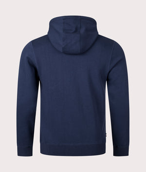 Active Big Logo Hoodie in Navy | Aquascutum | EQVVS