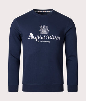 Active Big Logo Sweatshirt - Aquascutum - EQVVS