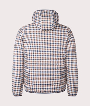 RLG Active Hooded 100 GR Jacket in Club Check by Aquascutum. EQVVS Shot.