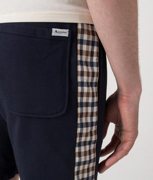 Club Check Details Short Pants. Shot by EQVVS. Detail shot.
