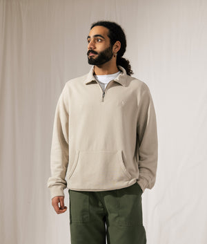 Quarter Zip Loopback Terry Sweatshirt