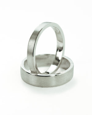 Bare Skin Brushed Ring 6mm