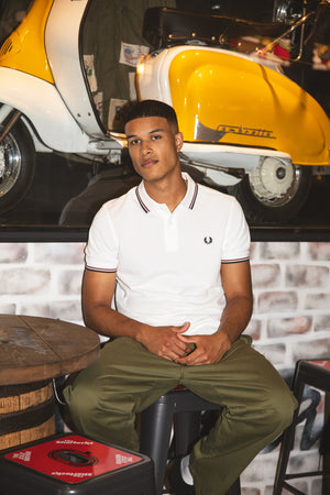 Twin Tipped Fred Perry Polo Shirt