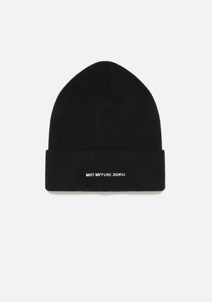 MKI Embroidered Merino Beanie