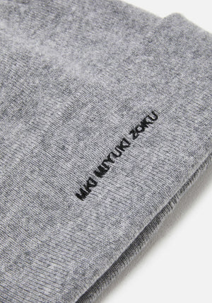 MKI Embroidered Merino Beanie