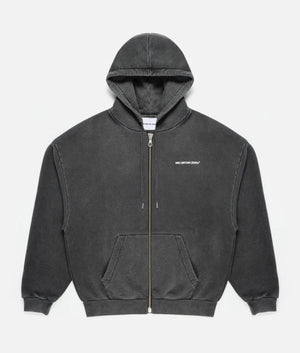 Oversized Uniform Zip Through Hoodie