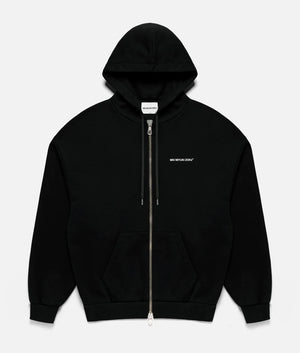 Oversized Uniform Zip Through Hoodie