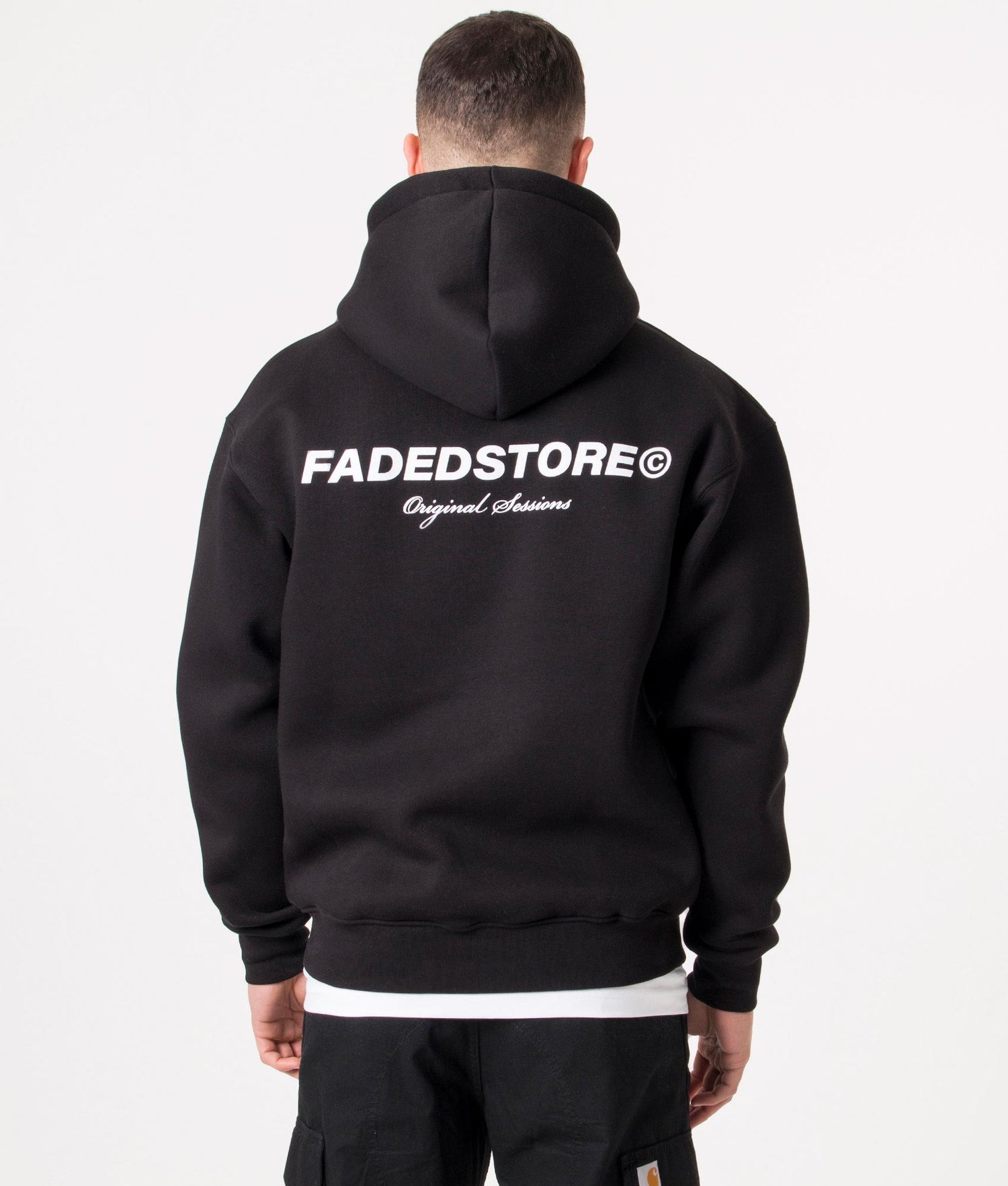 Faded Store Original Sessions Hoodie Black | Faded | EQVVS