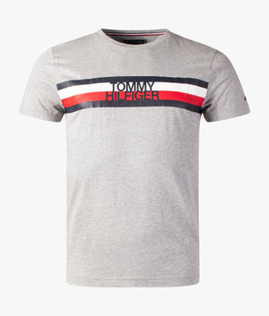 Tommy-logo-T-Shirt-Grey-Tommy-Hilfiger-EQVVS