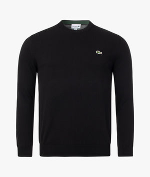 Croc-Logo-Knitted-Jumper-Black-Lacoste-EQVVS