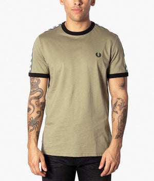 Taped-Ringer-T-Shirt-Sage-Fred-Perry-EQVVS