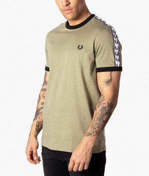 Taped-Ringer-T-Shirt-Sage-Fred-Perry-EQVVS