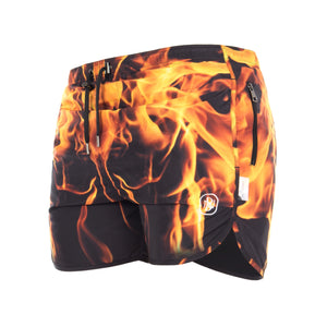 Fire Star Slim Fit Swimshort