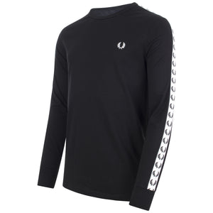 Long-Sleeve-Taped-Ringer-T-Shirt-Black-Fred-Perry-EQVVS