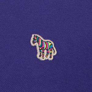 Long Sleeve Zebra Logo Polo