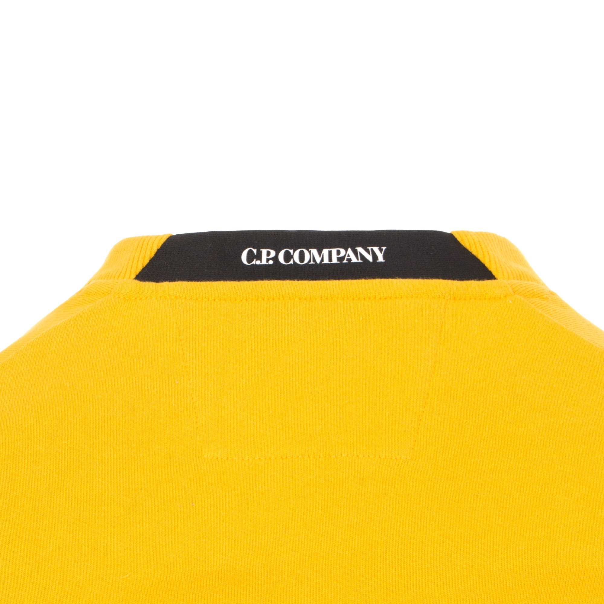 Cp company yellow clearance sweatshirt