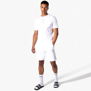 Regular-Fit-Doolio-Cropped-Logo-Sweat Shorts-White-HUGO-EQVVS