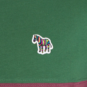 Colour Block Zebra T-Shirt