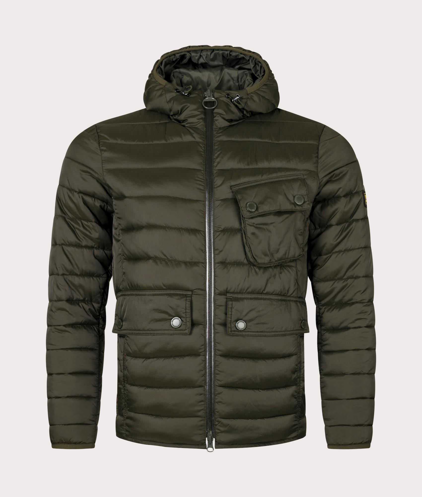 Barbour ouston sales olive