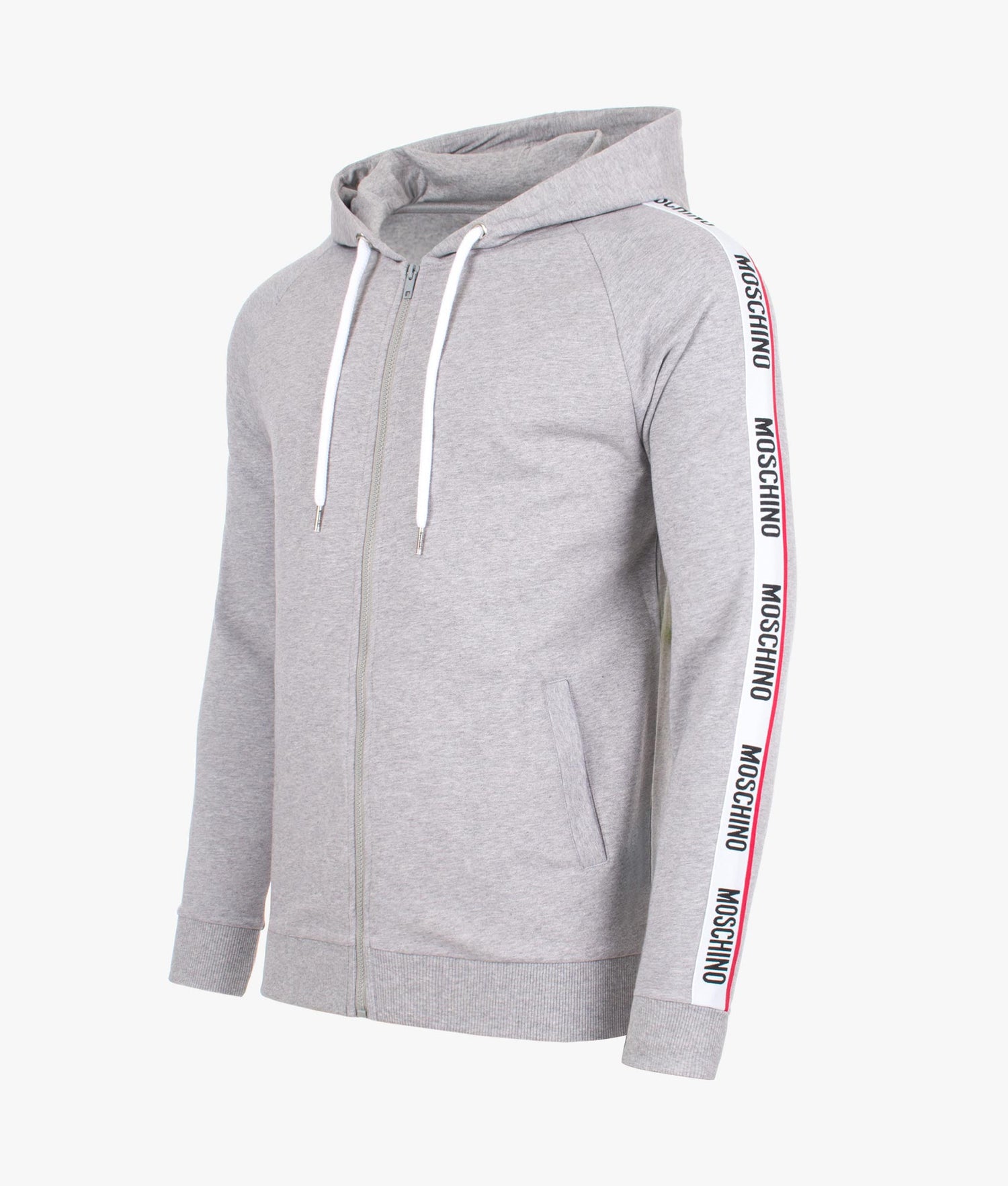 Slim Fit Zipped Hoodie Moschino EQVVS