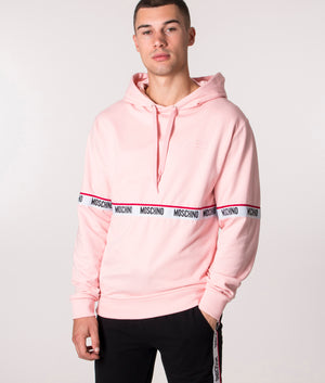 Logo-Taped-Hoodie-Pink-Moschino-EQVVS