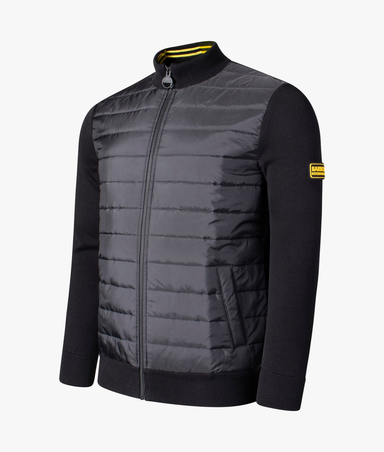 Barbour baffle zip online