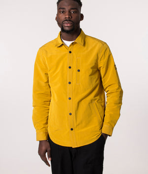 Link Overshirt Mustard Bark Barbour International EQVVS