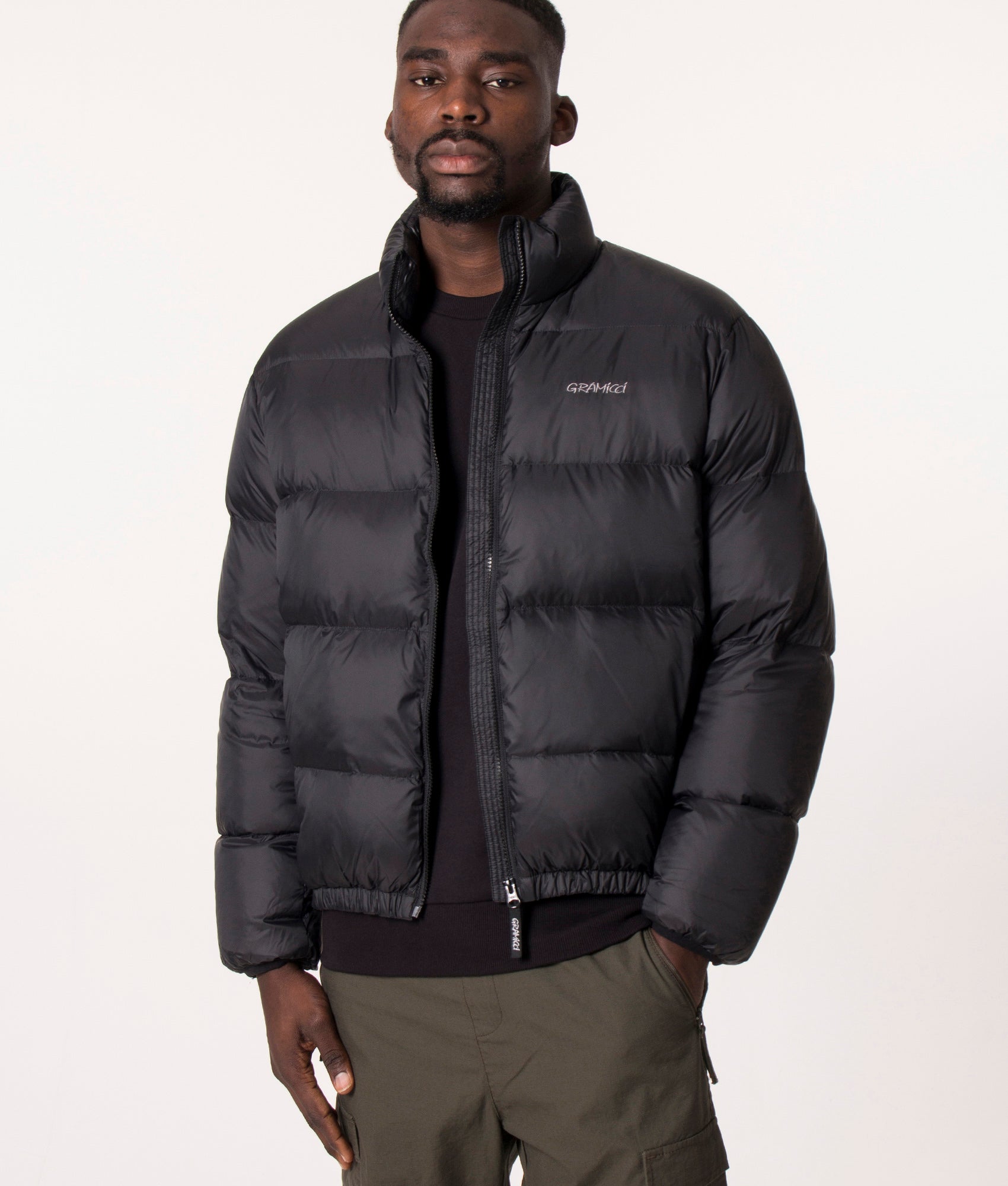 Down Puffer Jacket Black | Gramicci | EQVVS