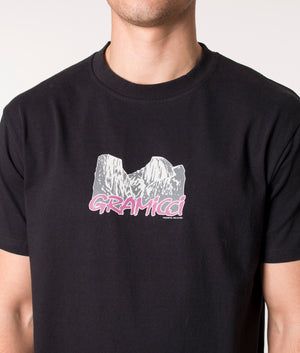 Yosemite-T-Shirt-Black-Gramicci-EQVVS