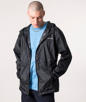 Columbia Windbreaker Jacket S Gorpcore Full Zip Hooded Blue 