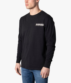 Long-Sleeve-S-Quintino-T-Shirt-Black-Napapijri-EQVVS