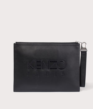 Kenzo store leather clutch