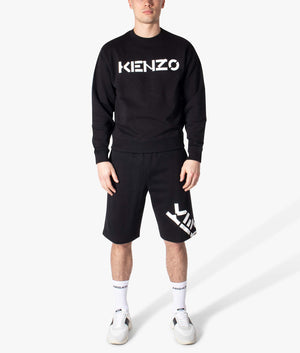 Bermuda-Big-X-Logo-Shorts-Black-Kenzo-EQVVS