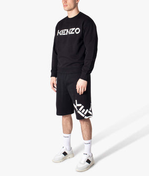 Bermuda-Big-X-Logo-Shorts-Black-Kenzo-EQVVS