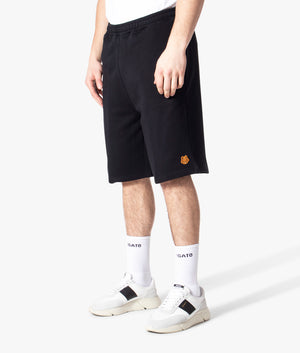 Bermuda-Tiger-Crest-Shorts-Black-Kenzo-EQVVS 