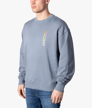 KENZO | Oversized Multi Kenzo Logo Sweatshirt | EQVVS