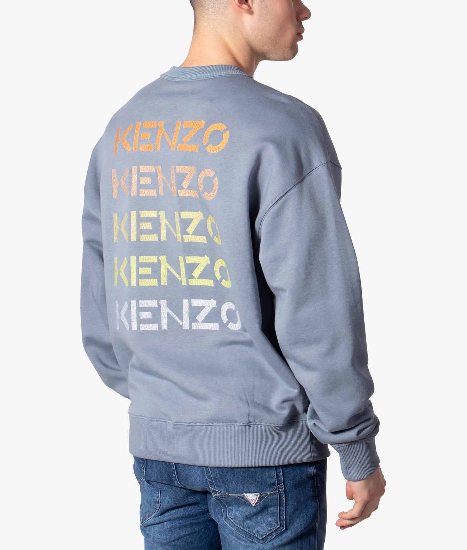 Kenzo multi 2024 logo hoodie