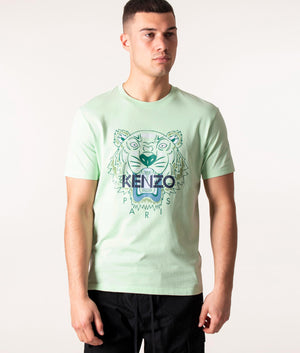 Tiger Head Logo T Shirt KENZO EQVVS