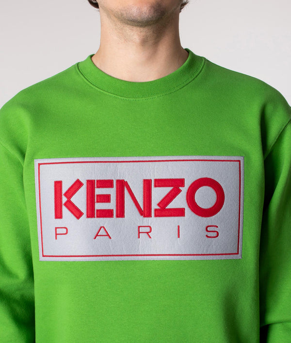 Kenzo deals green sweatshirt