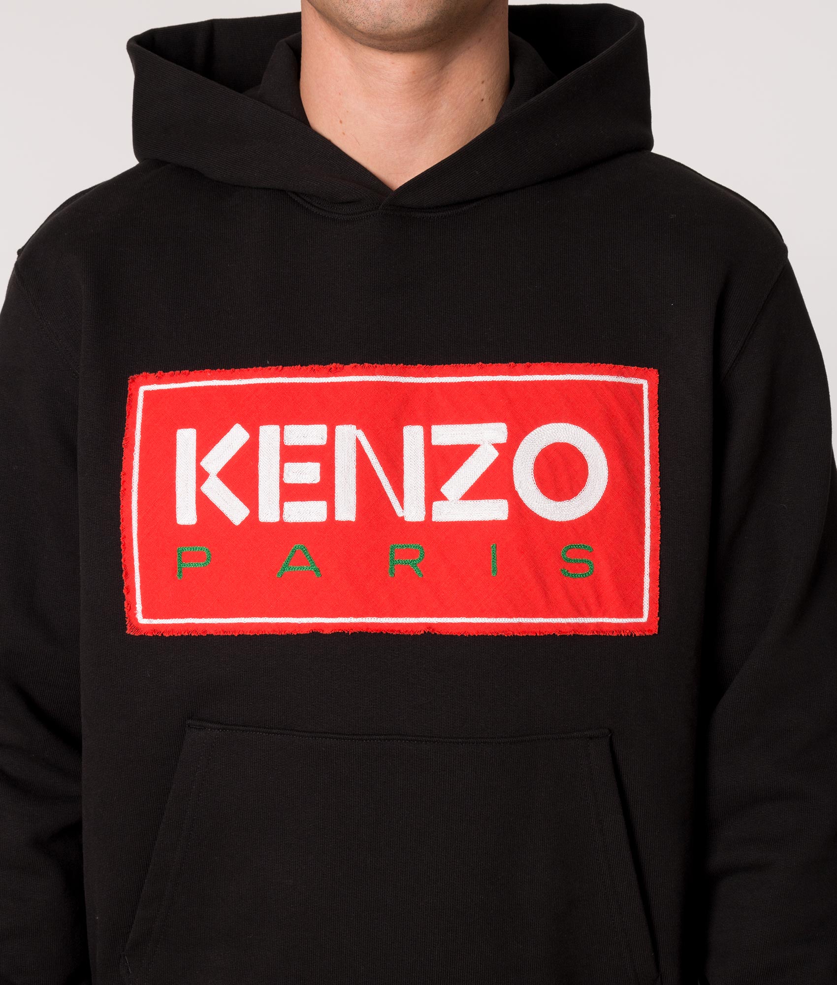 Kenzo Paris Hoodie Black KENZO EQVVS