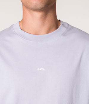 Relaxed-Fit-Kyle-T-Shirt-Lilac-A.P.C-EQVVS