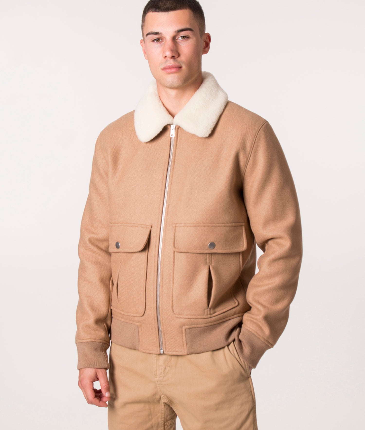 Apc shearling on sale