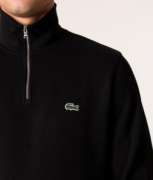 Quarter-Zip-Croc-Logo-Sweatshirt-Black-Lacoste-EQVVS