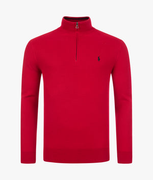 Ralph lauren cotton half best sale zip jumper