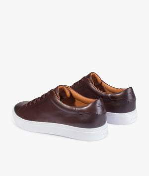 Polo ralph lauren outlet jermain leather sneaker