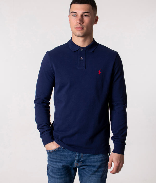 Long Sleeve Polo Shirt Newport Navy Polo Ralph Lauren EQVVS